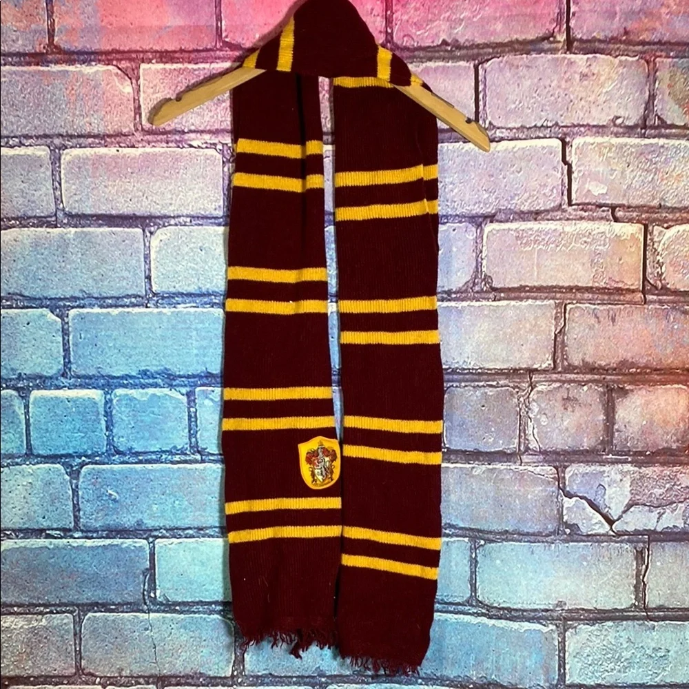 Harry Potter Gryffindor Striped Scarf